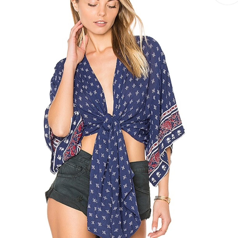 Faithful the brand Boheme top in gypsy print